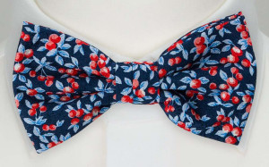 BACCARINO Navy blue Fliege