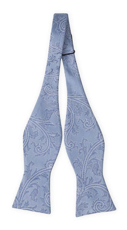 AISLEWALKER Dusty blue ungebundene Fliege