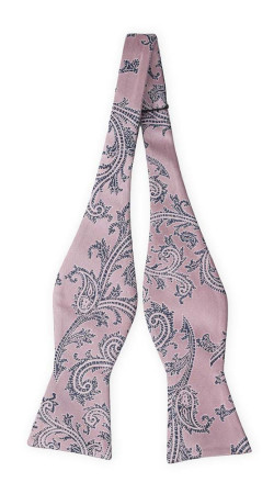 AISLEWALKER Vintage pink ungebundene Fliege