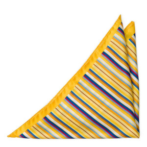 ARCOBALENO Yellow Einstecktuch