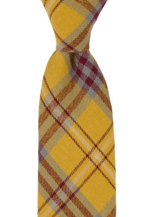 ATTACHED YELLOW klassisch breite Krawatte