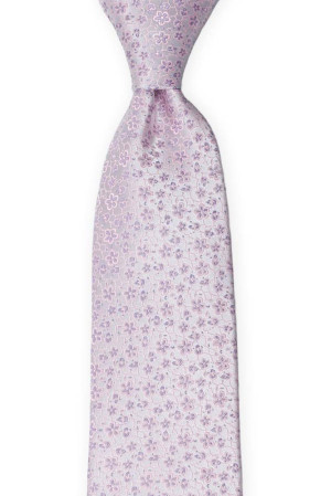 AUGURI Pale purple klassisch breite Krawatte