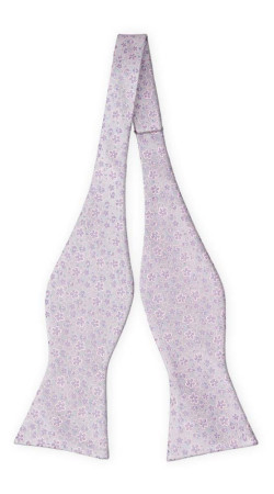 AUGURI Pale purple ungebundene Fliege