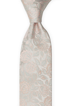 BESTMAN Silver blush klassisch breite Krawatte