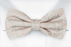 BESTMAN Silver blush Fliege