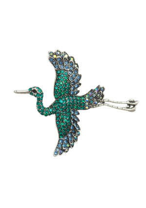 BIRD GREEN BLUE reversnadel