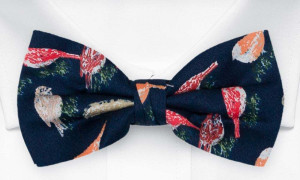 BIRDIENUMNUM Dark navy Fliege