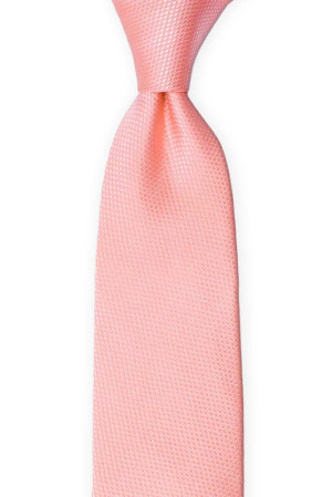 BIRDSEYE Pale pink klassisch breite Krawatte