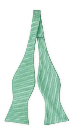 BIRDSEYE Seafoam turquoise ungebundene Fliege