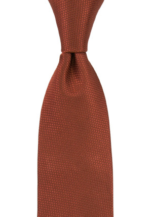 BIRDSEYE TERRACOTTA Krawatte