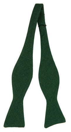 BITTERSWEET Dark green ungebundene Fliege