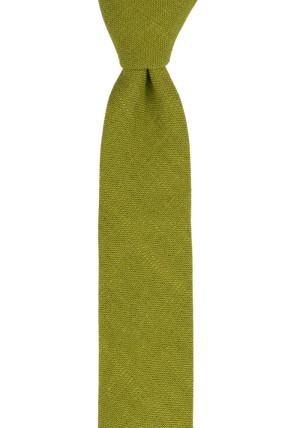 BITTERSWEET Green schmale Krawatte