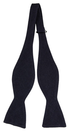 BITTERSWEET Navy ungebundene Fliege