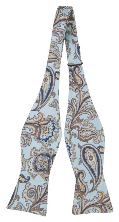 BOFFOLA ICE BLUE ungebundene Fliege