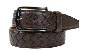 BRAIDED BROWN Gürtel