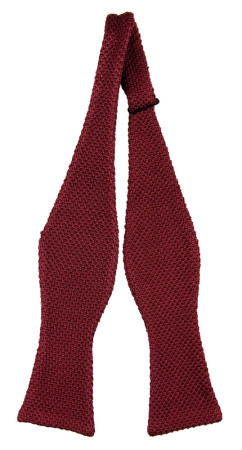 BREAKTHEYARN MAROON ungebundene Fliege