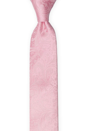 BRIDALLY Pink schmale Krawatte