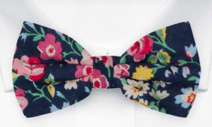 BROMANCER Dark navy Fliege
