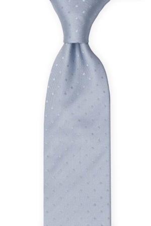BRUDGUM Light blue klassisch breite Krawatte