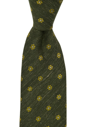 BYMYSIDE OLIVE klassisch breite Krawatte