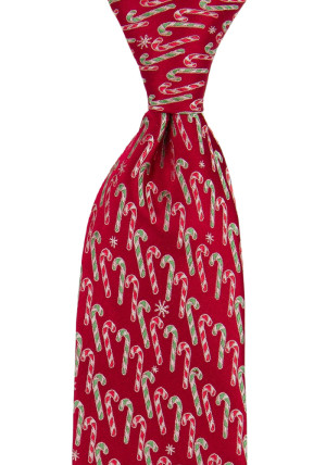 CANDYRAMA RED klassisch breite Krawatte