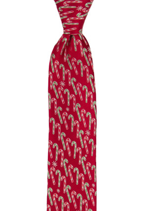 CANDYRAMA RED schmale Krawatte