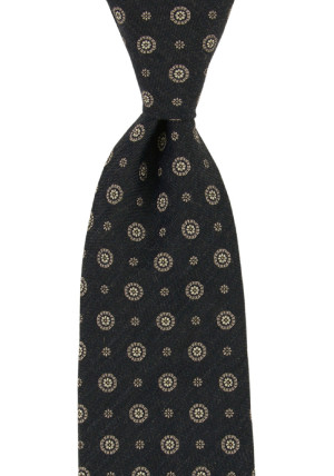 CIRCOLARE NAVY klassisch breite Krawatte