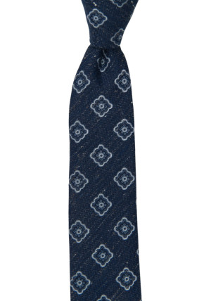 CRACKERJACK BLUE schmale Krawatte