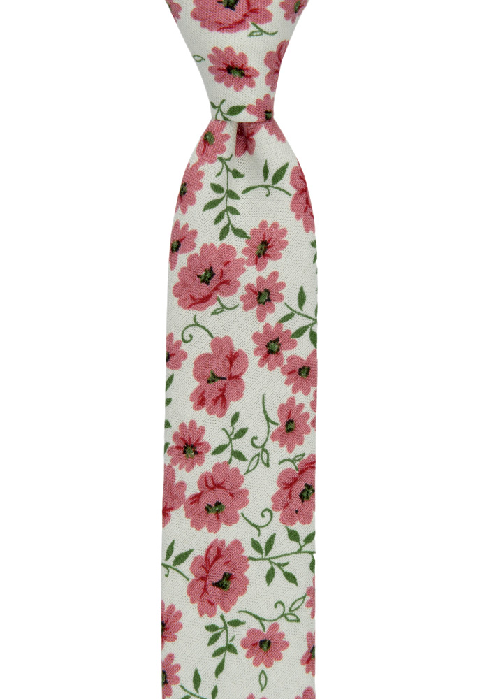 DAISYDOLL Pink Kinderkrawatte klein