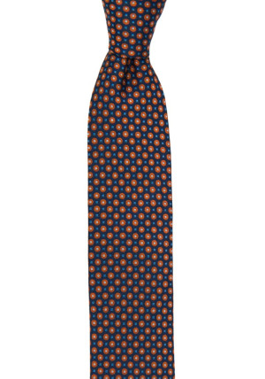 DANSGOLV ORANGE schmale Krawatte
