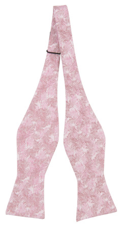 DONOTLEAFME PINK ungebundene Fliege