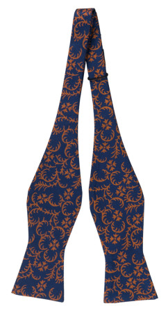 DRESSTOKILL NAVY ungebundene Fliege