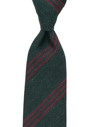 DRITTO HUNTER GREEN klassisch breite Krawatte
