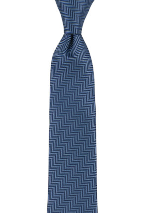 DRUMMEL SLATE BLUE schmale Krawatte