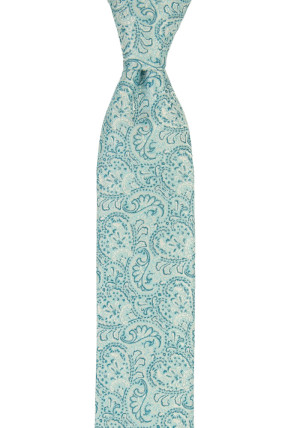 ENSAMBLE TURQUOISE schmale Krawatte