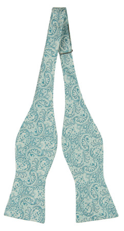 ENSAMBLE TURQUOISE ungebundene Fliege