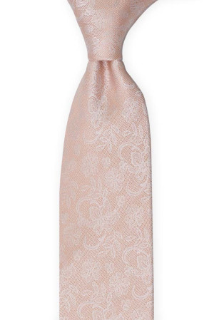 EVERAFTER Blush pink klassisch breite Krawatte