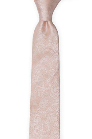 EVERAFTER Blush pink schmale Krawatte