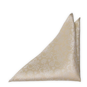 EVERAFTER Champagne gold Einstecktuch