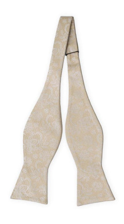 EVERAFTER Champagne gold ungebundene Fliege