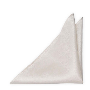 EVERAFTER Ivory Einstecktuch