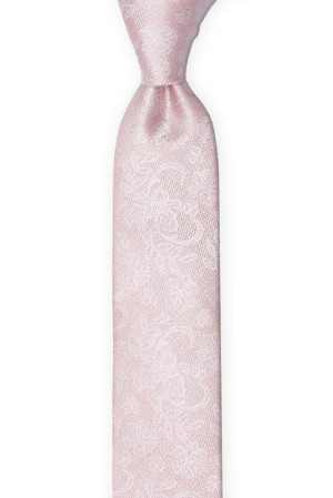 EVERAFTER Powder pink schmale Krawatte