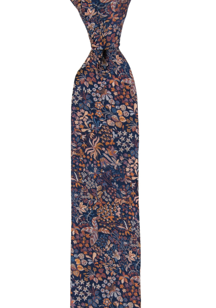 EXCLUSE ORANGE schmale Krawatte
