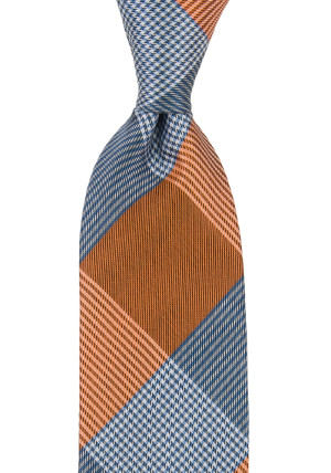FAIRANDSQUARE BLUE klassisch breite Krawatte