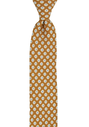 FAVOLOSA MUSTARD schmale Krawatte