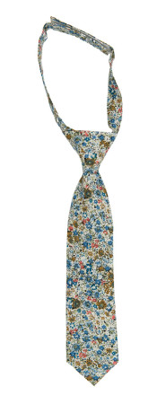 FLOWERFOLLY BLUE kinderkrawatte klein vorgebundene