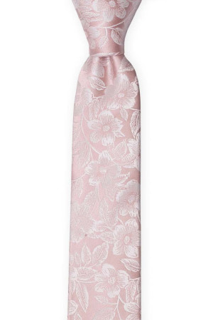 GARTER Blush pink schmale Krawatte