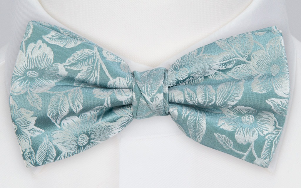 GARTER JADE gebundene Fliege