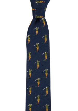 GOINGFORGOLF DARK BLUE schmale Krawatte
