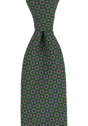 GRAZIA GREEN klassisch breite Krawatte